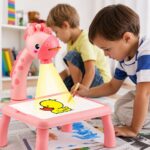 Giraffe Projection Painting Table – Fun Drawing & Learning Toy for Kids - Image 2