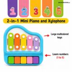 Knock Piano Musical Toy – Fun Learning Music Toy for Kids - Image 3