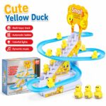 Cute Yellow Duck Stair Climbing Toy