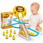 Cute Yellow Duck Stair Climbing Toy - Image 2