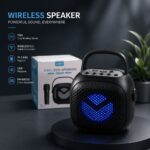 Portable Wireless Speaker with Microphone
