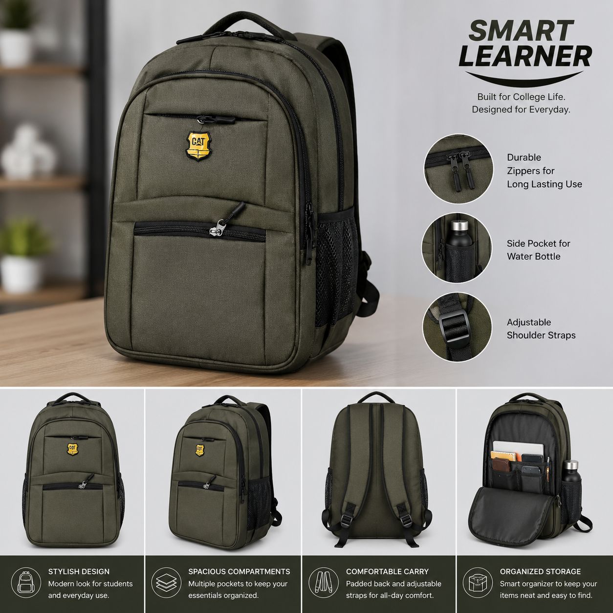 WhatsApp Image 2026-05-18 at 11.25.40 PM Smart Learner College Backpack β Stylish, Spacious & Built for Everyday Use - Image 1